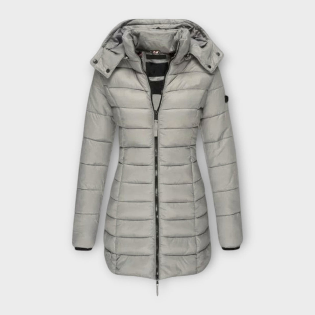 Featherweight Extended-Length Puffer Coat