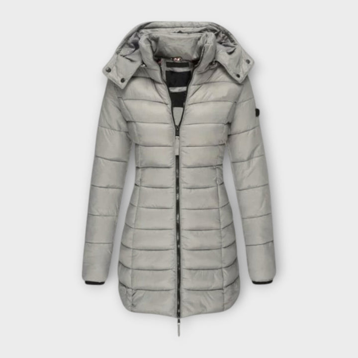 Featherweight Extended-Length Puffer Coat