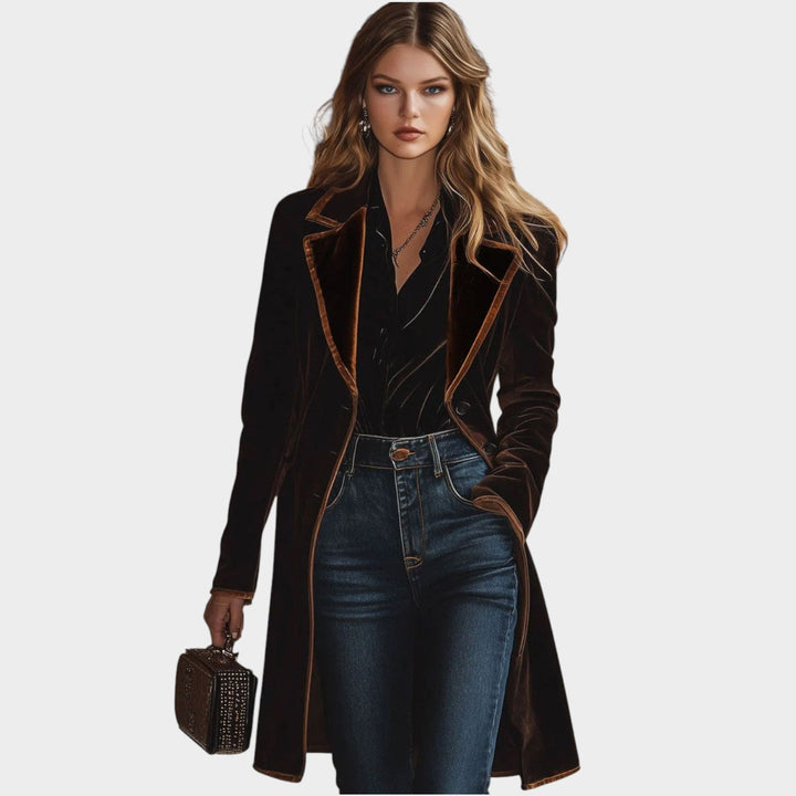 Custom Vintage-Inspired Chic Coat