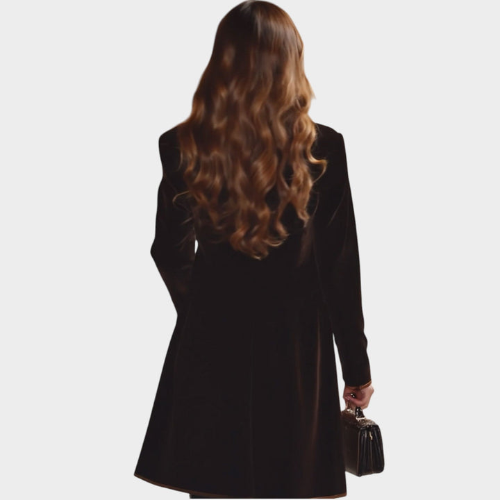 Custom Vintage-Inspired Chic Coat