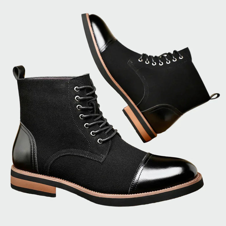 Classic Leather Oxford Booties