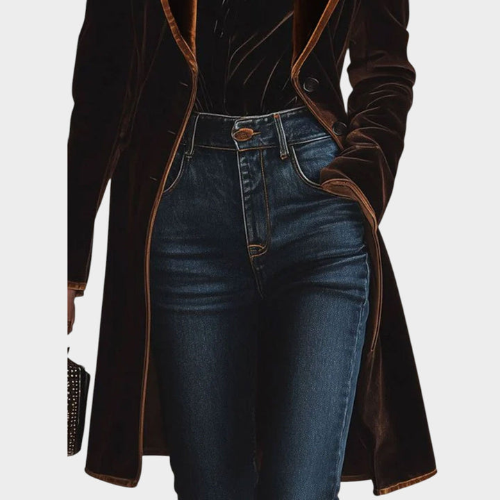 Custom Vintage-Inspired Chic Coat