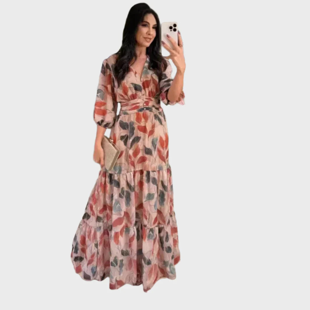 Floral Dress with Comfort