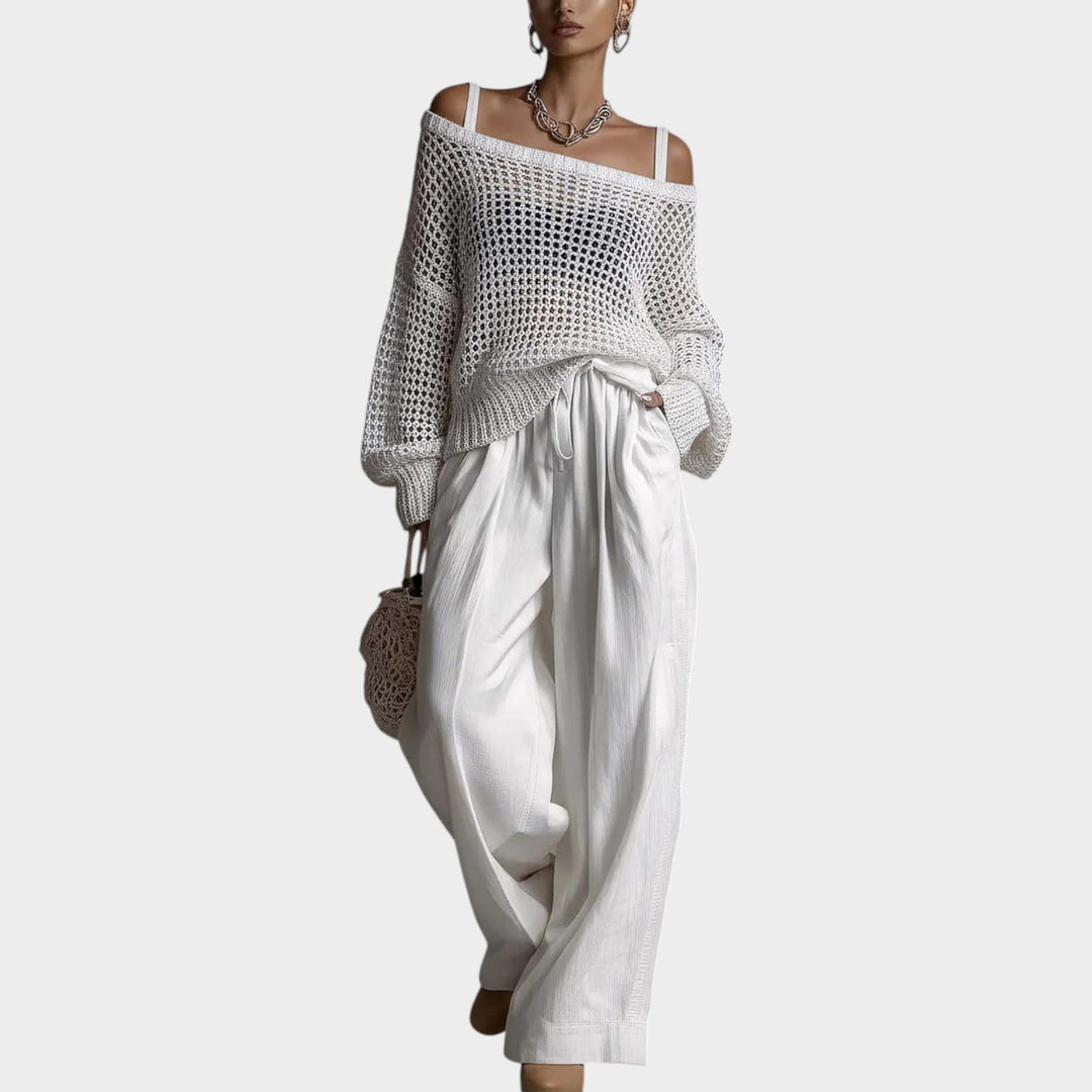 Effortless Knit & Wide-Leg Set