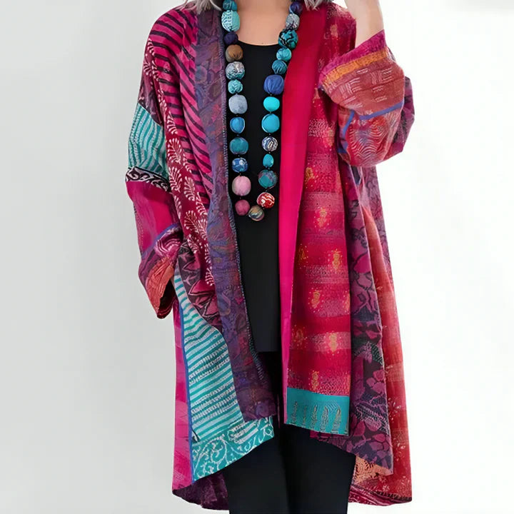 Sarah Women's Boho Chic Printed Kimono
