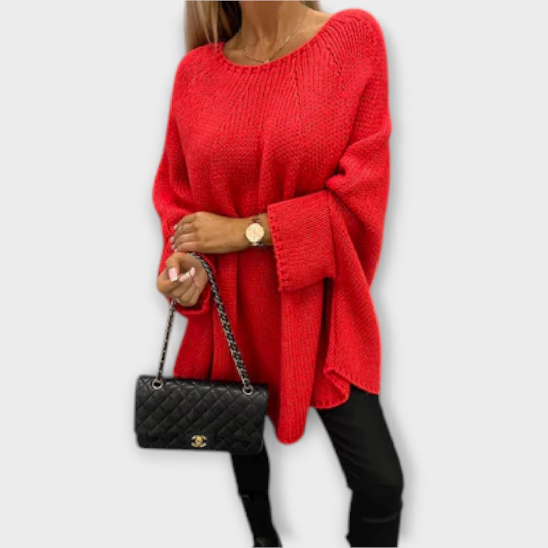 Isabelle - Chic Round Neck Sweater for Women