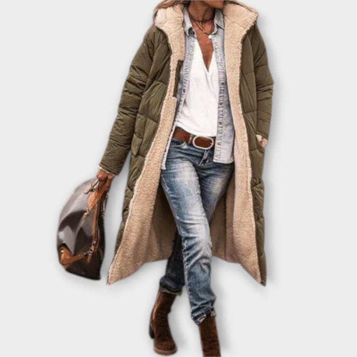 Extended Sherpa-Lined Winter Jacket