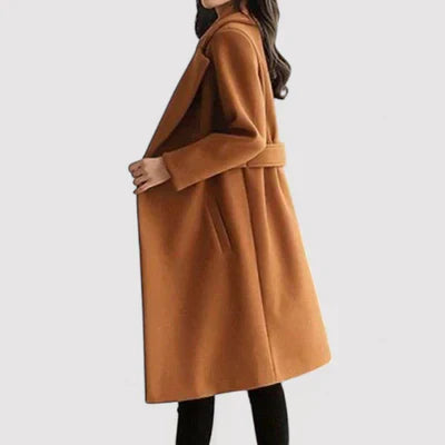 Clara - Waist-Tied Coat