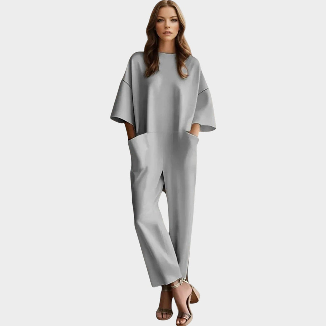 Minimalist Wide-Leg Jumpsuit