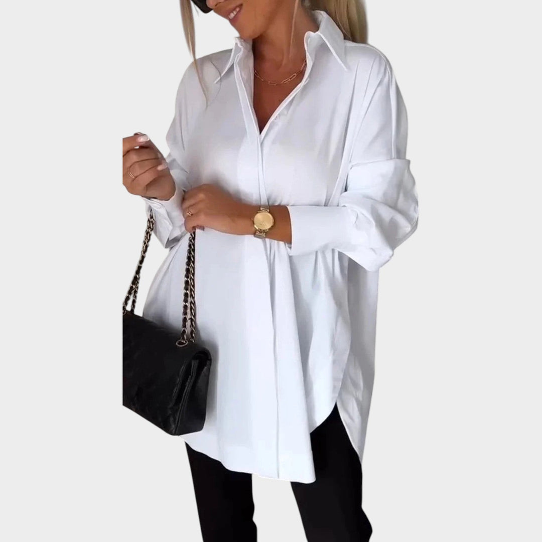 Oversized Classic Button-Up Shirt