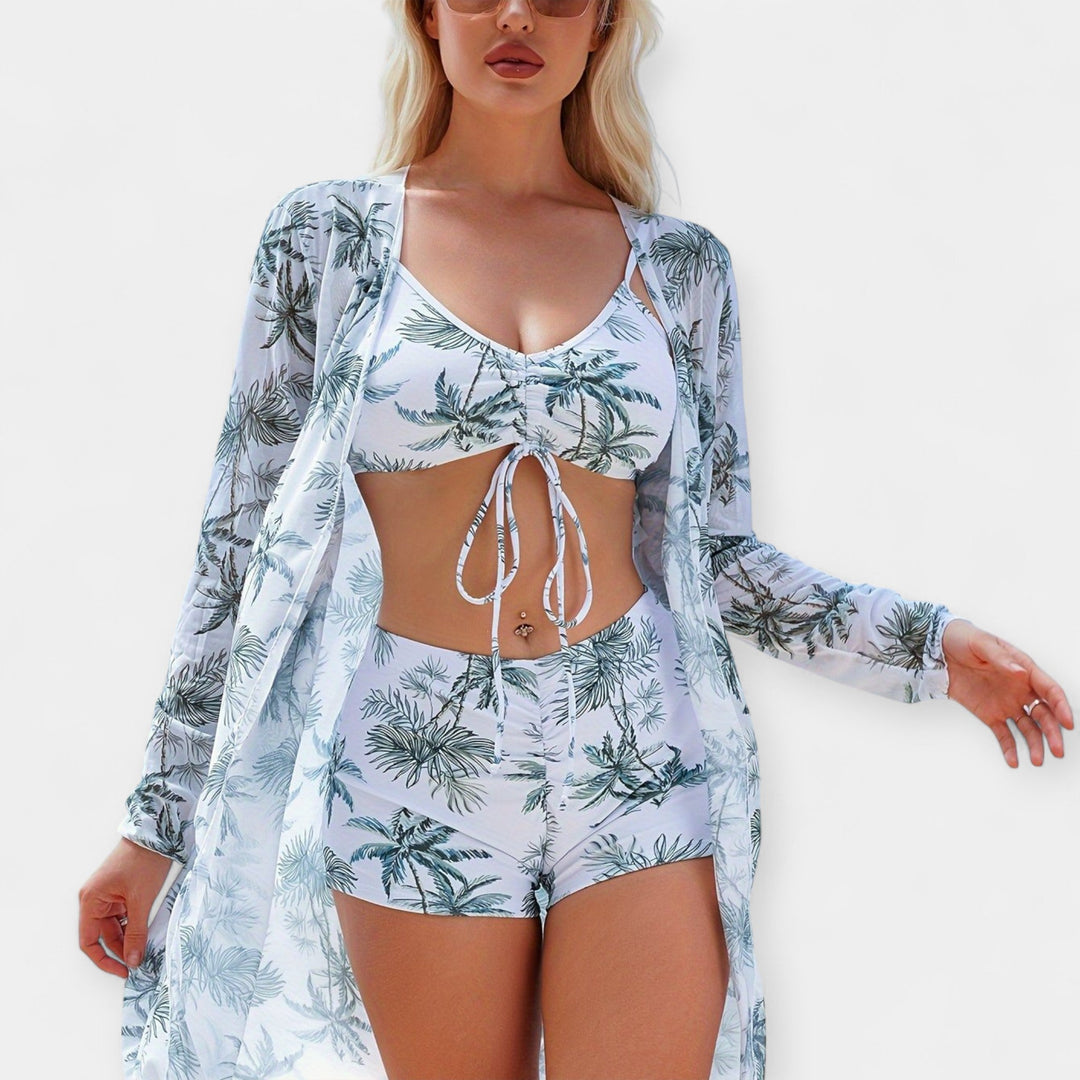 High-Waisted Bikini and Beachwear