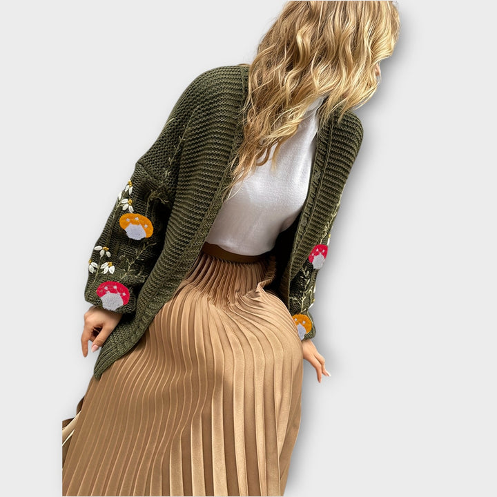 Playful Embroidered Sweater