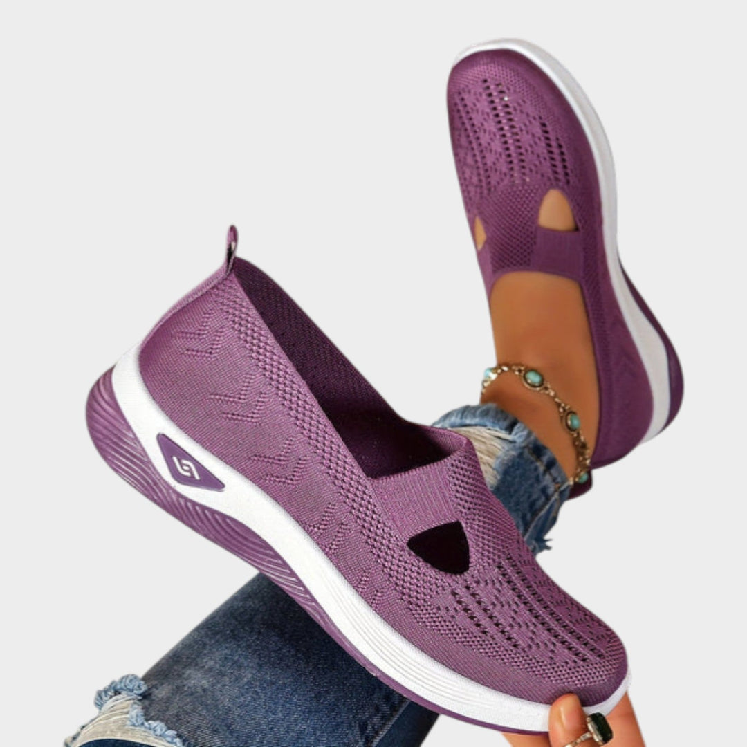 Breathable Slip-On Comfort Sneakers