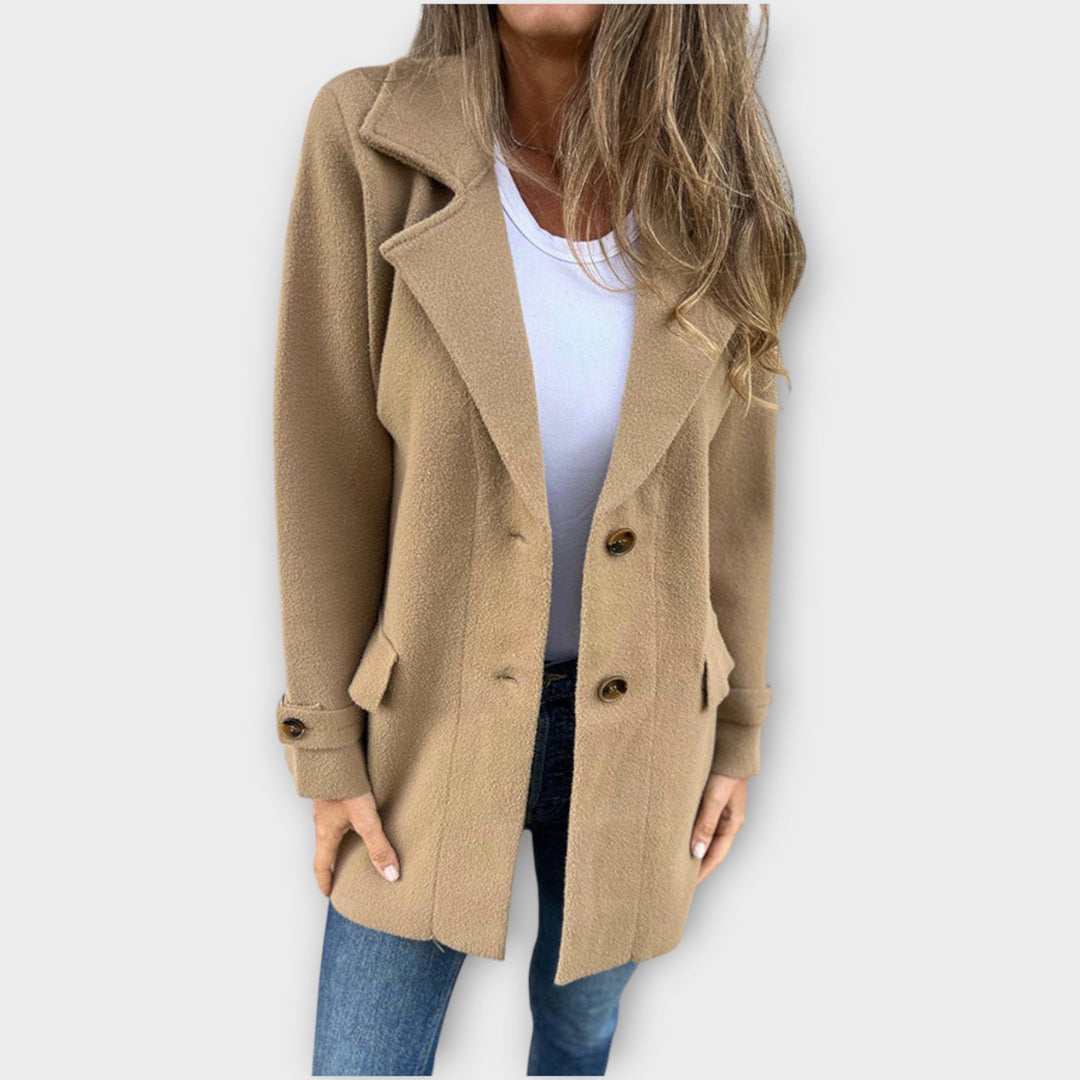 Timeless Button-Up Casual Coat
