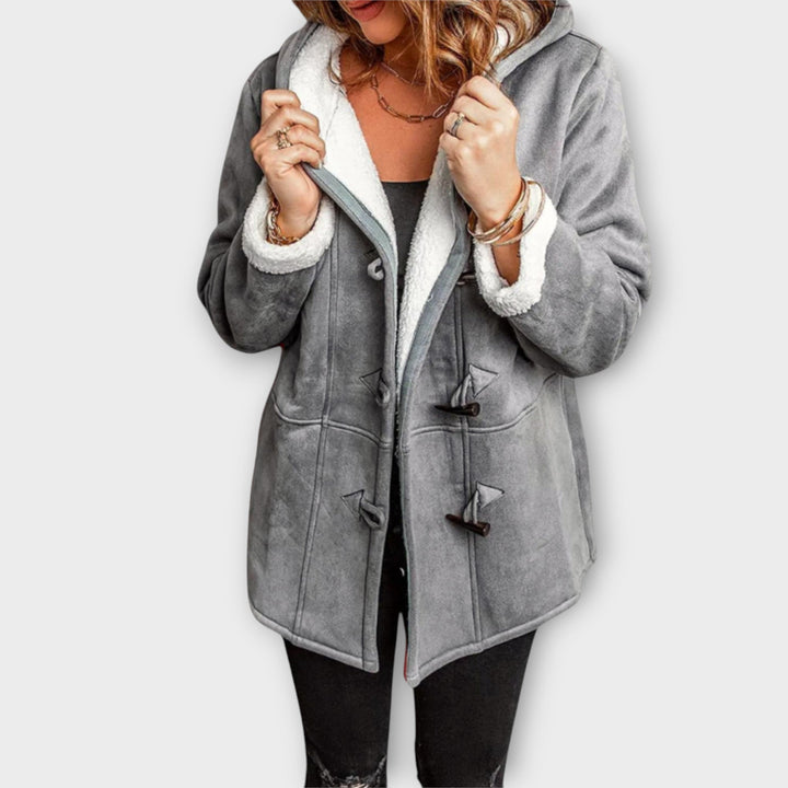 Warm Sherpa-Lined Toggle Jacket