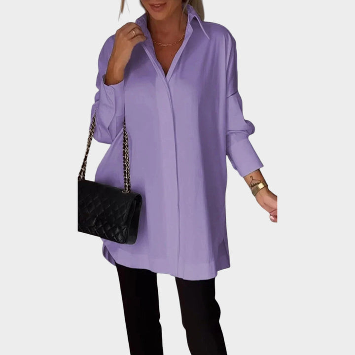 Oversized Classic Button-Up Shirt
