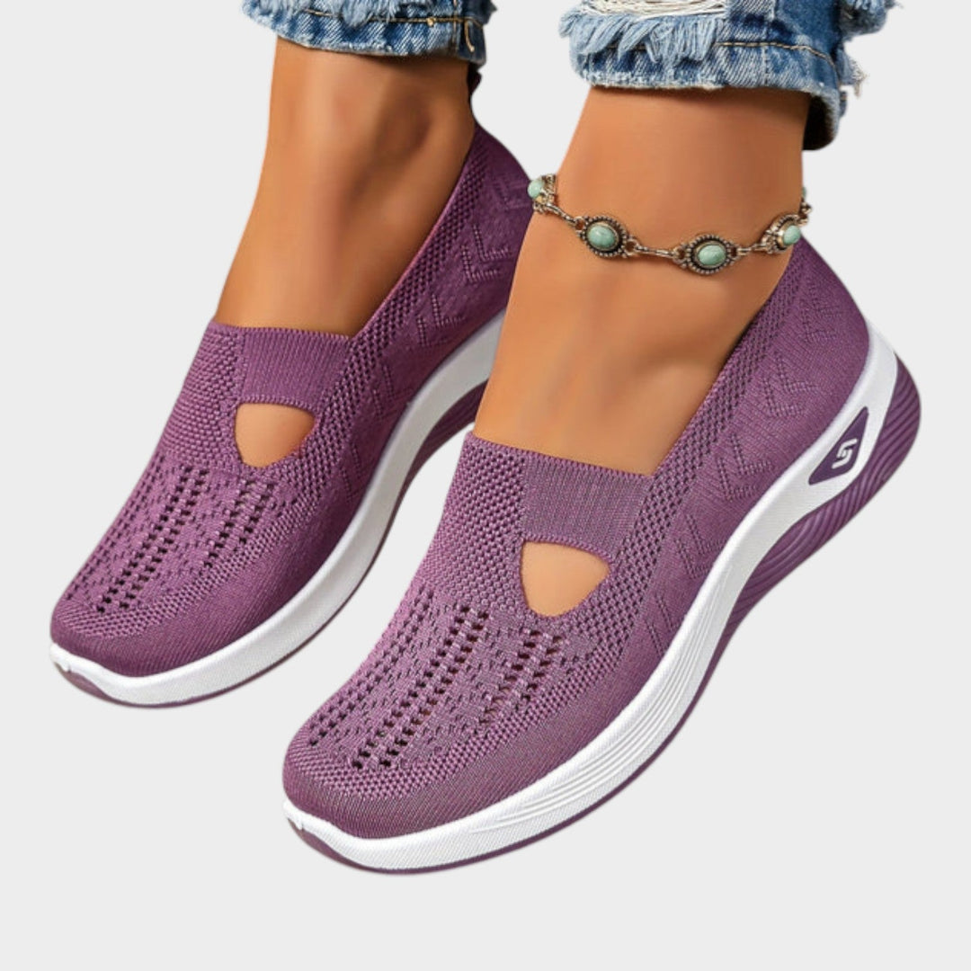 Breathable Slip-On Comfort Sneakers