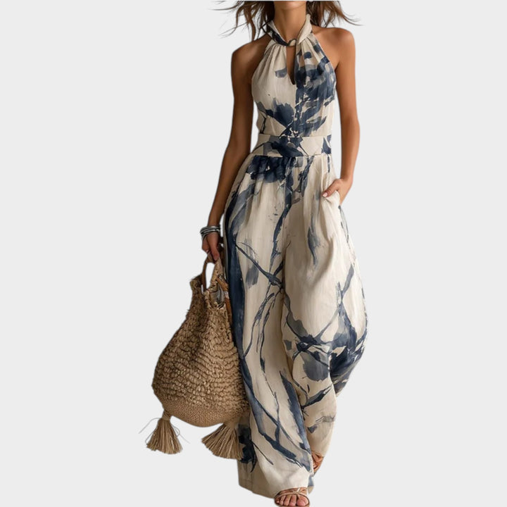 Elegant Halter Maxi Dress