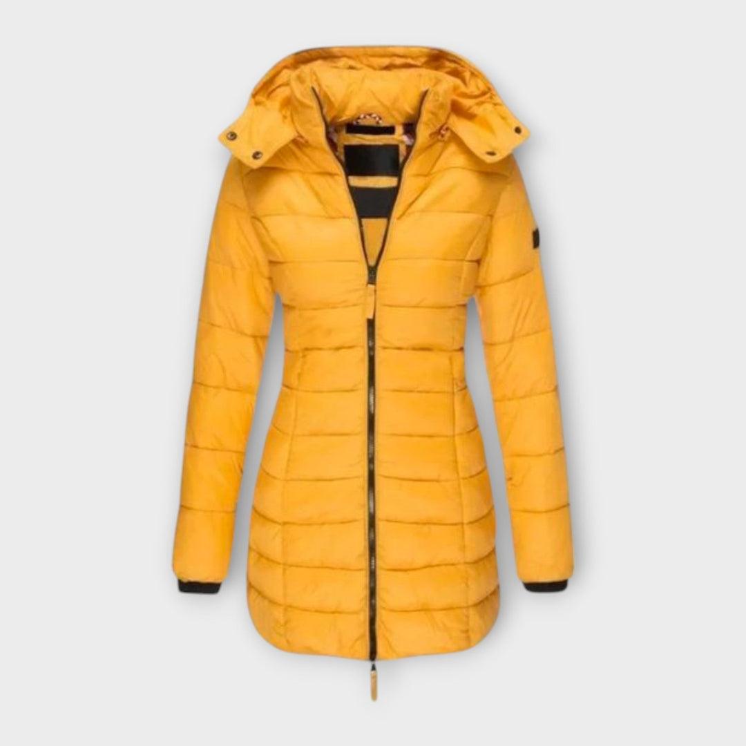Featherweight Extended-Length Puffer Coat
