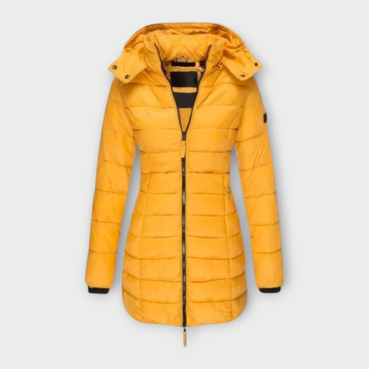 Featherweight Extended-Length Puffer Coat