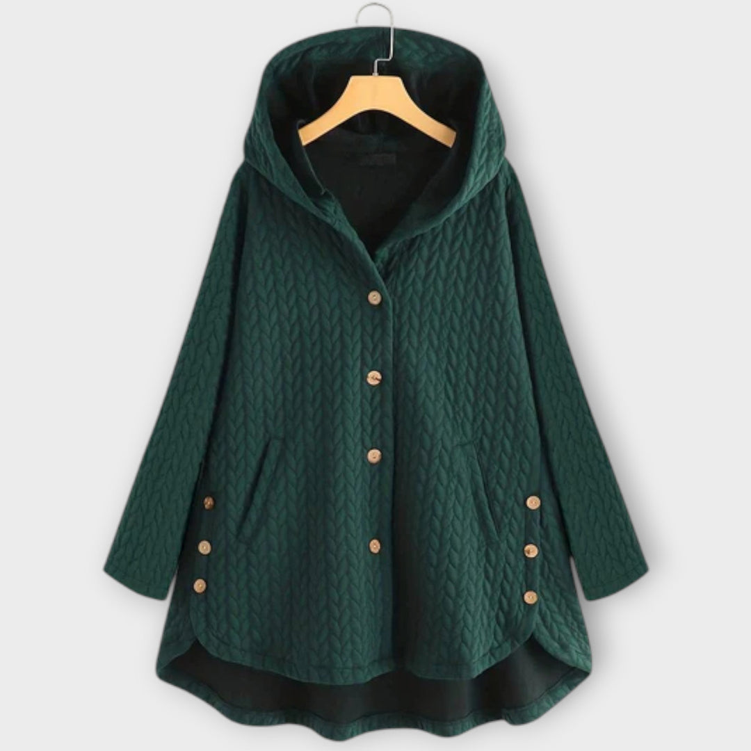 Leslie - Warm Jacket with Buttons