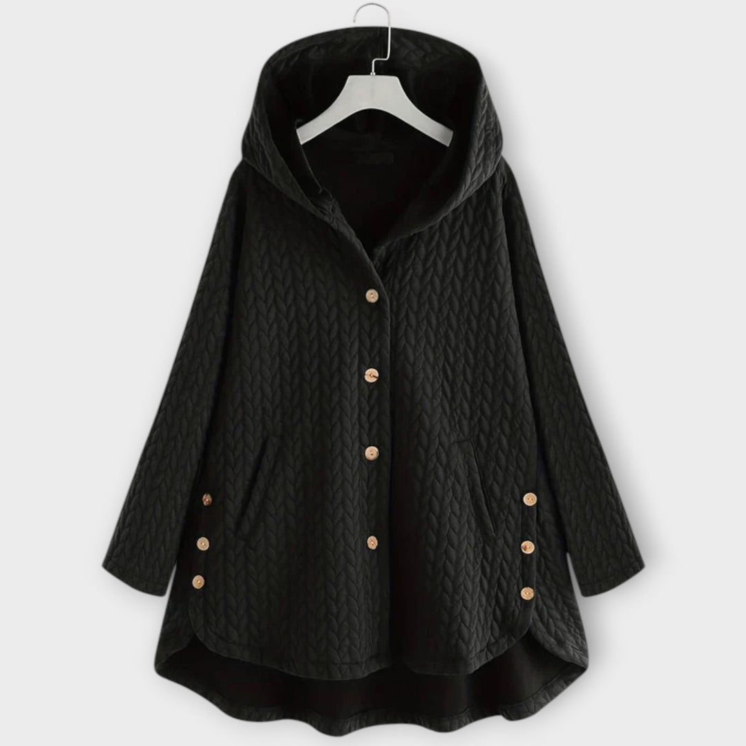 Leslie - Warm Jacket with Buttons
