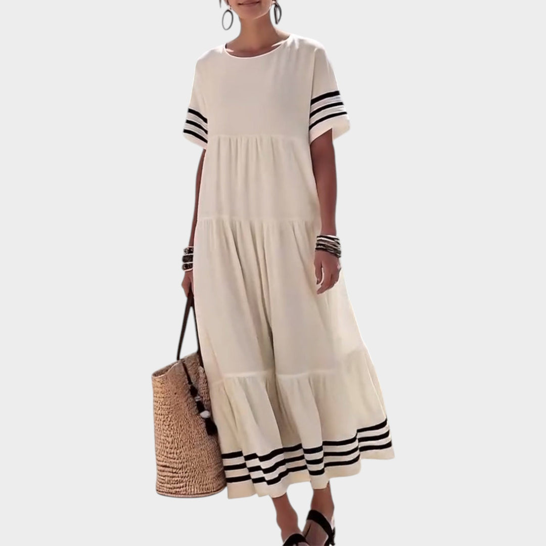 Relaxed Tiered Maxi Dress