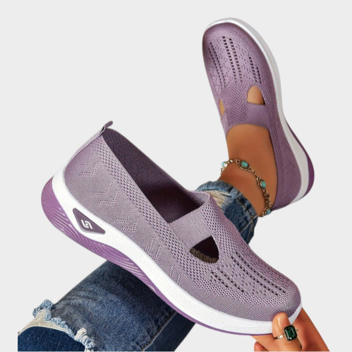 Breathable Slip-On Comfort Sneakers