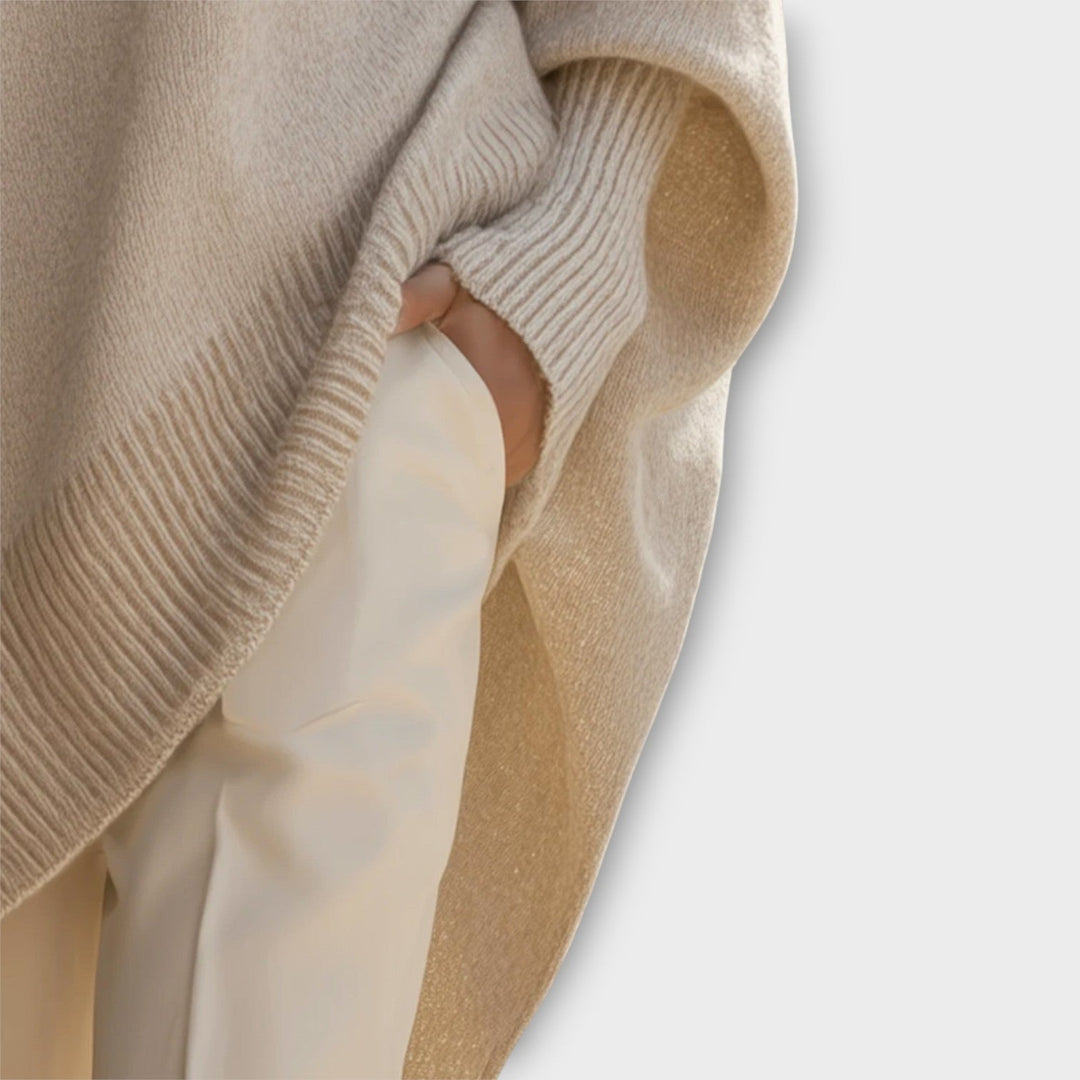 Plush Oversized Knit Sweater for Ultimate Comfort