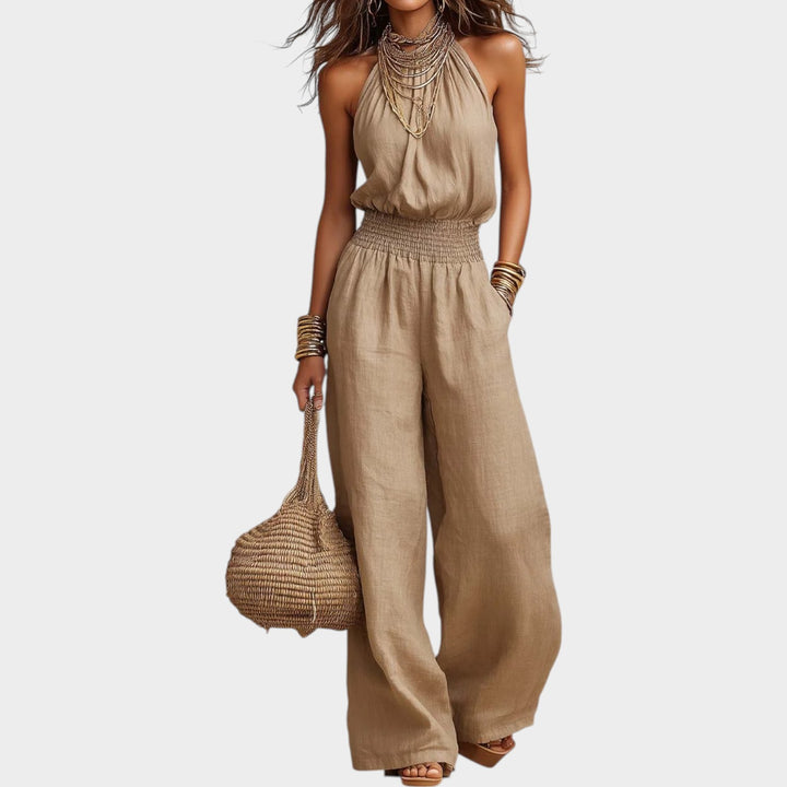Effortless Halter Jumpsuit