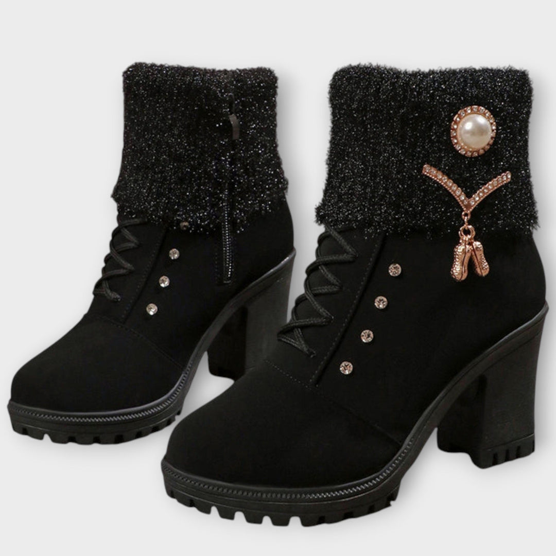 Premium Knit Ankle Booties