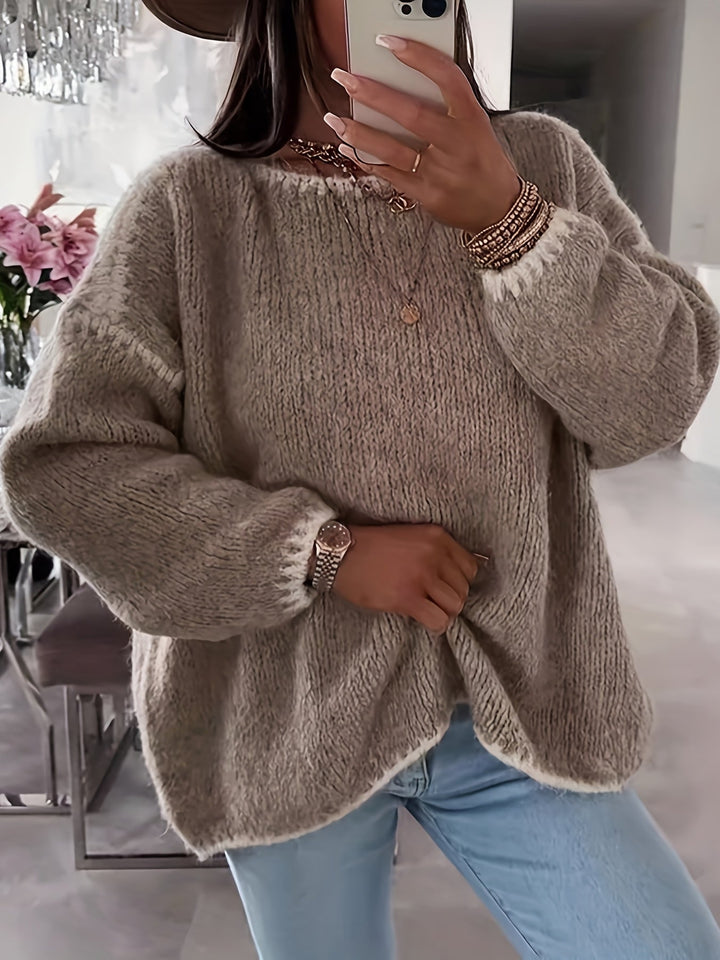 Anna | Trendy Knit Pullover
