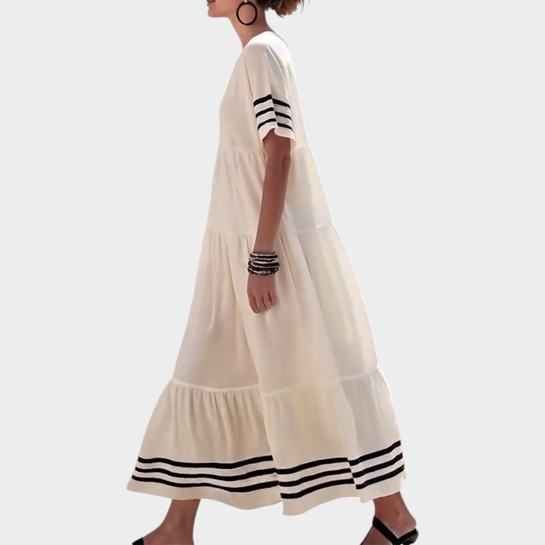 Relaxed Tiered Maxi Dress