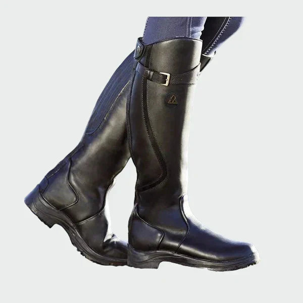 High-Quality Leather Equestrian Boots