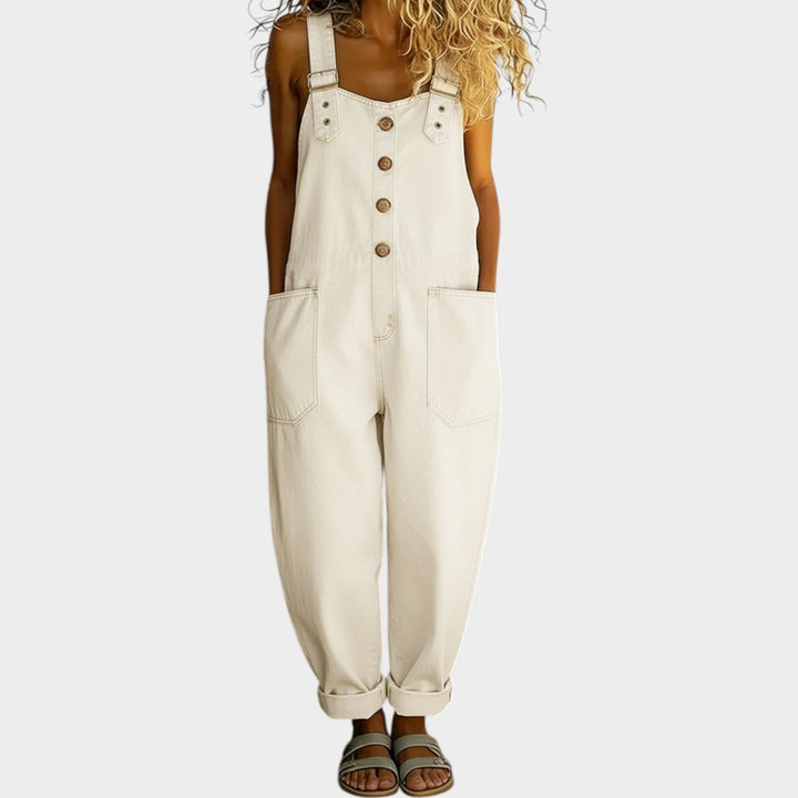 Relaxed Vintage Denim Overalls