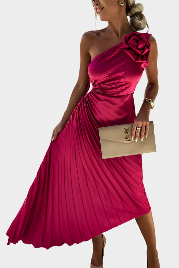 Floral Dress with Romantic Notes