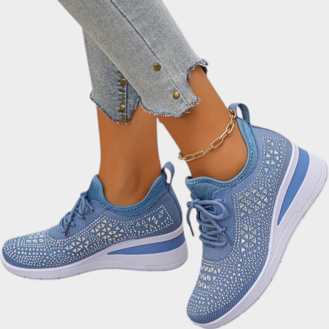 Sparkle Mesh Comfort Sneakers