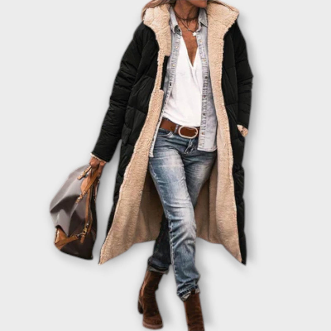Extended Sherpa-Lined Winter Jacket