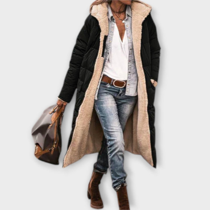 Extended Sherpa-Lined Winter Jacket