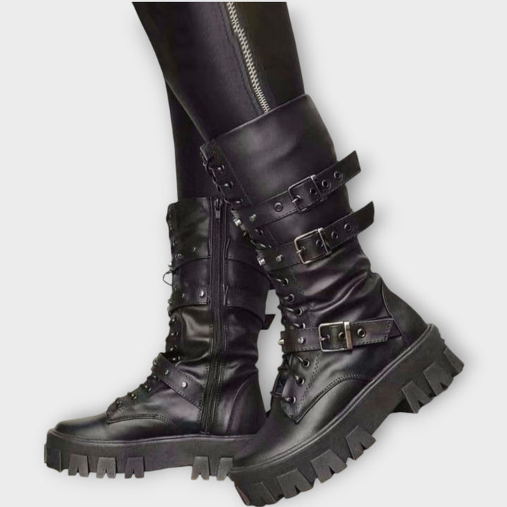 Rogue Edge Tactical Buckle Combat Boots