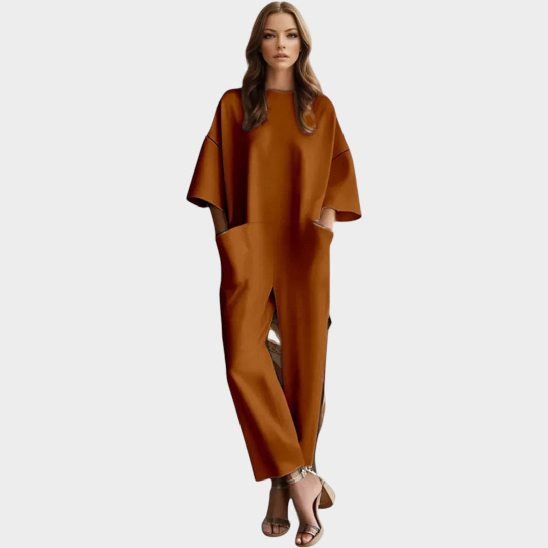 Minimalist Wide-Leg Jumpsuit
