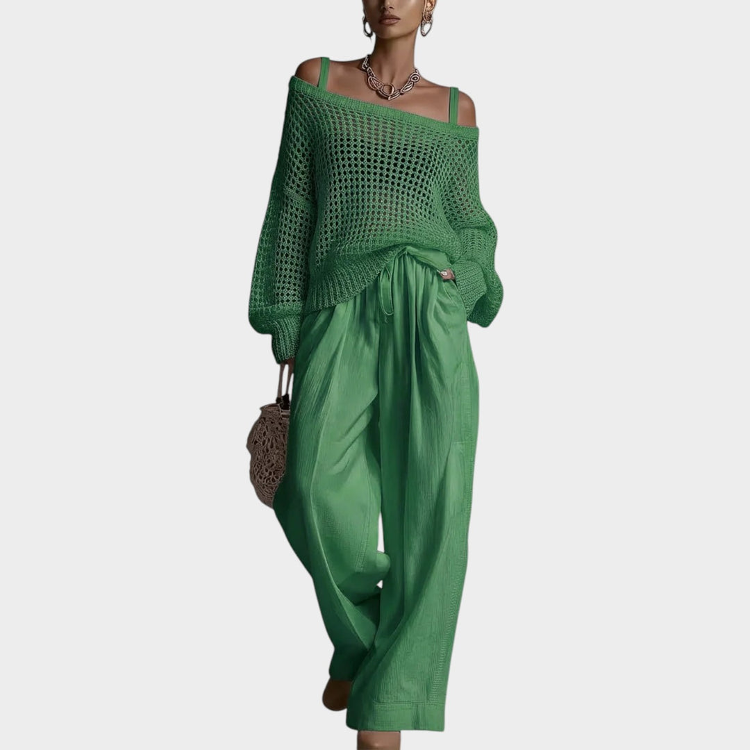 Effortless Knit & Wide-Leg Set