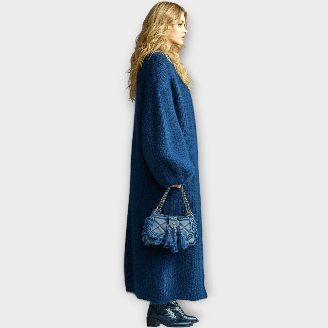 Chic Longline Cozy Knit Cardigan