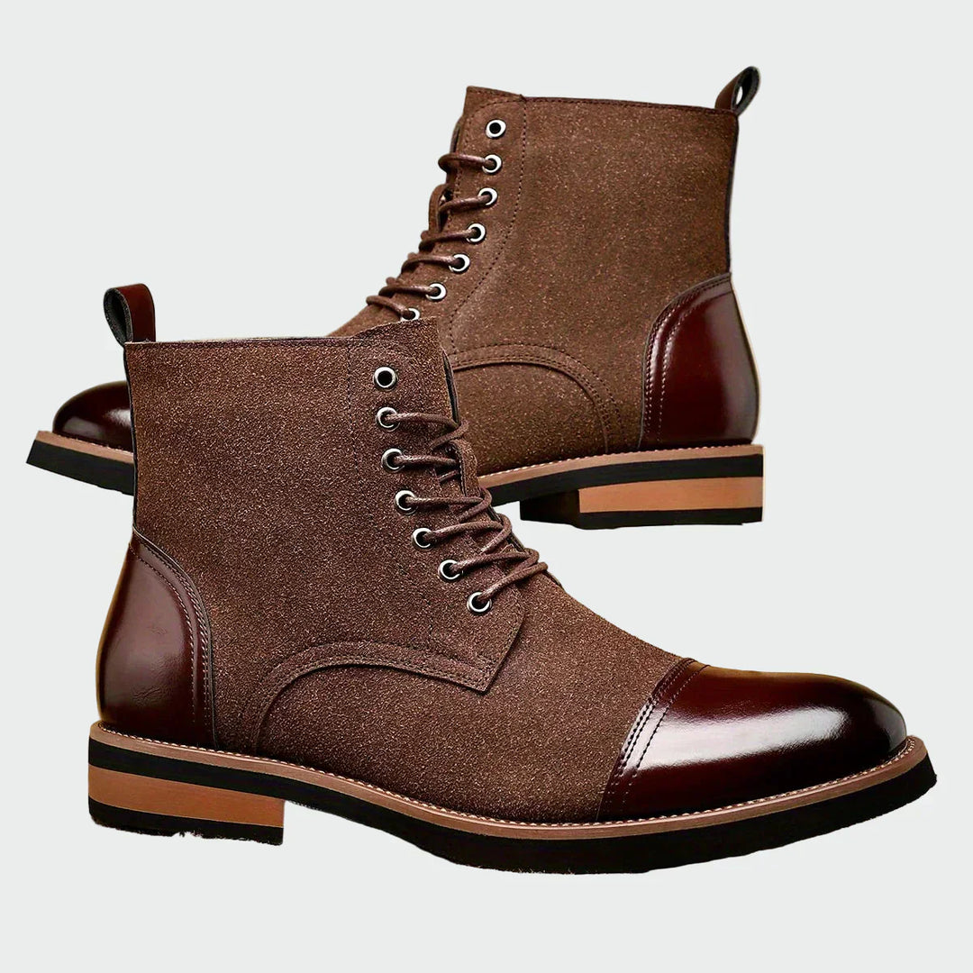 Classic Leather Oxford Booties
