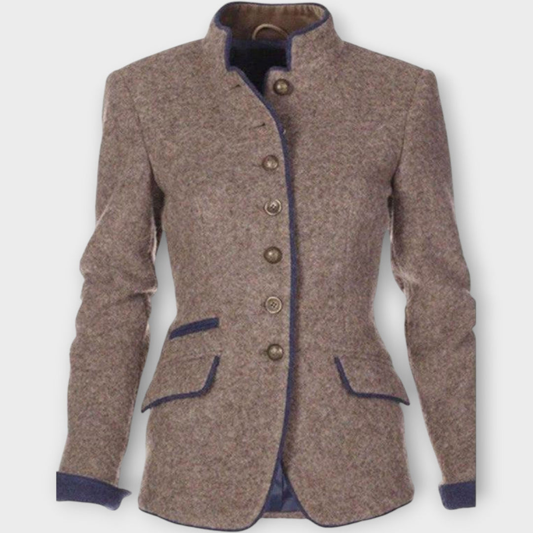 Sophia Chic Long Sleeve Blazer
