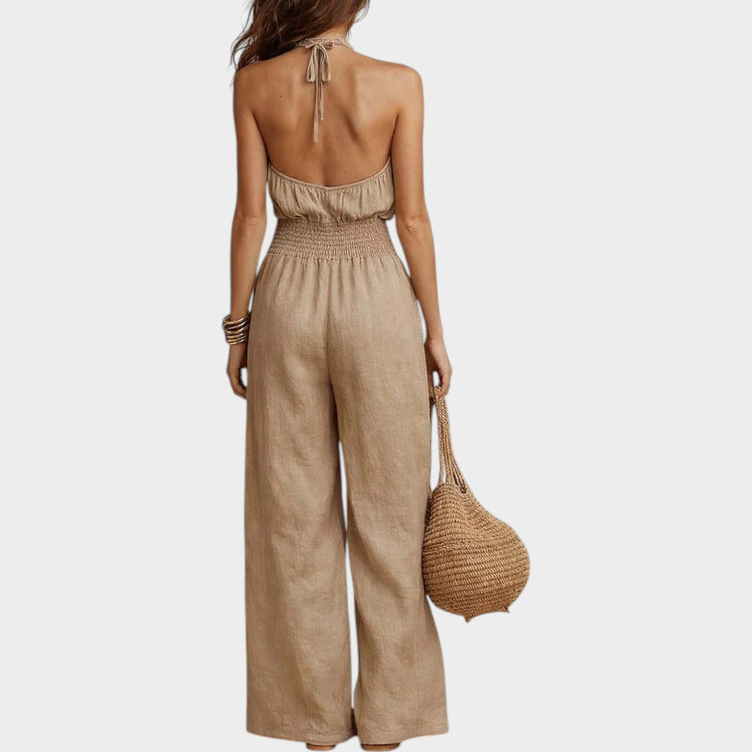 Effortless Halter Jumpsuit