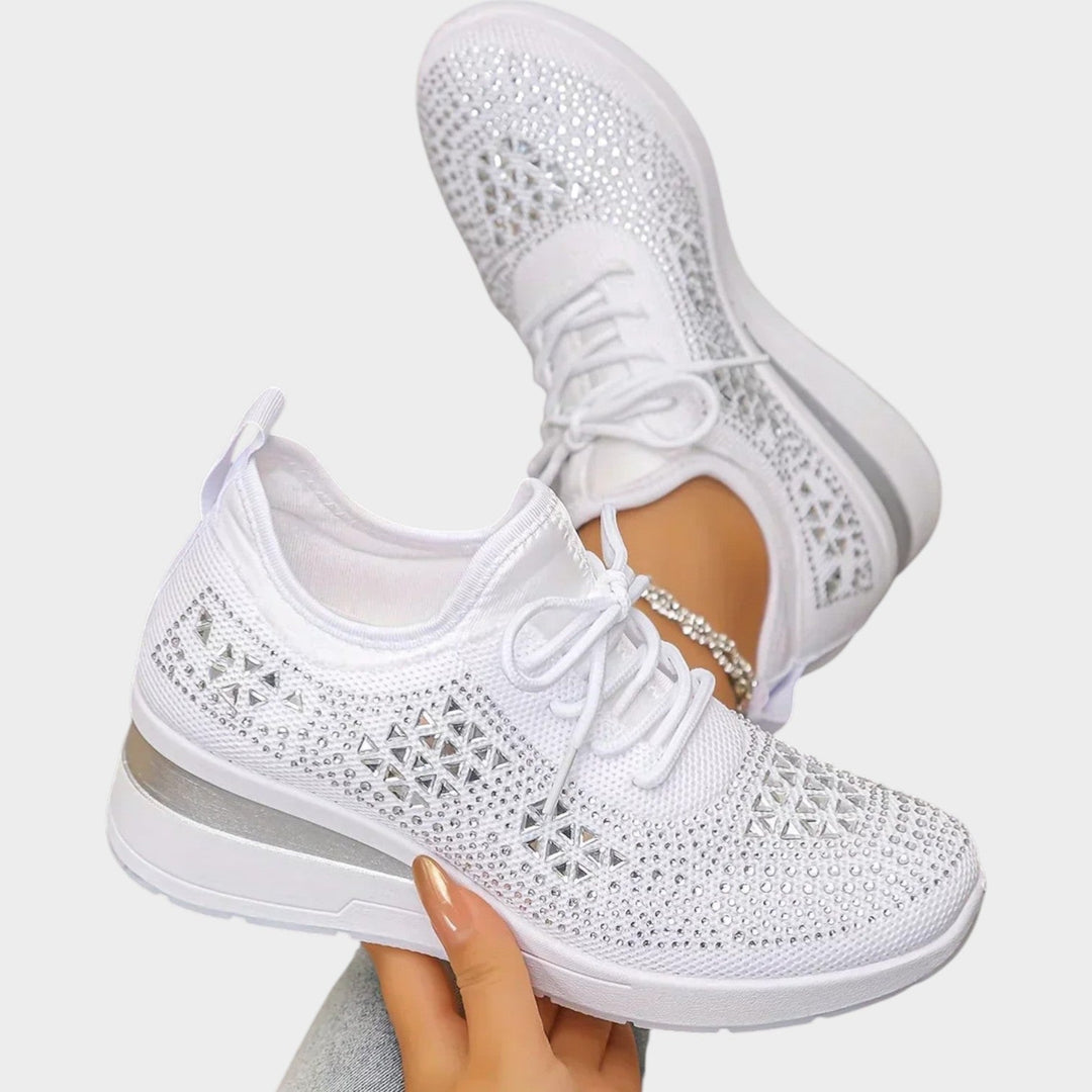 Sparkle Mesh Comfort Sneakers