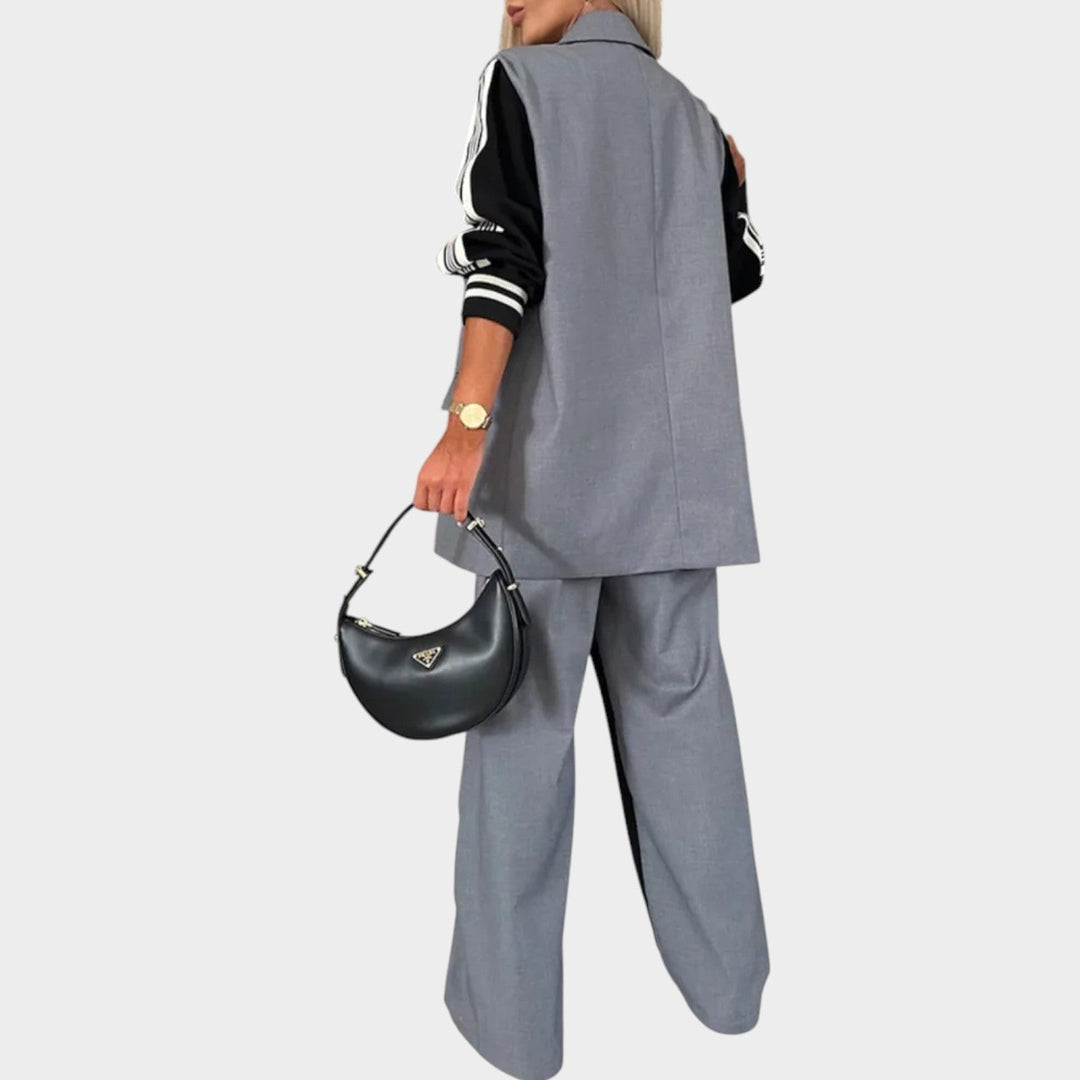 Chic Sporty Tailored Set