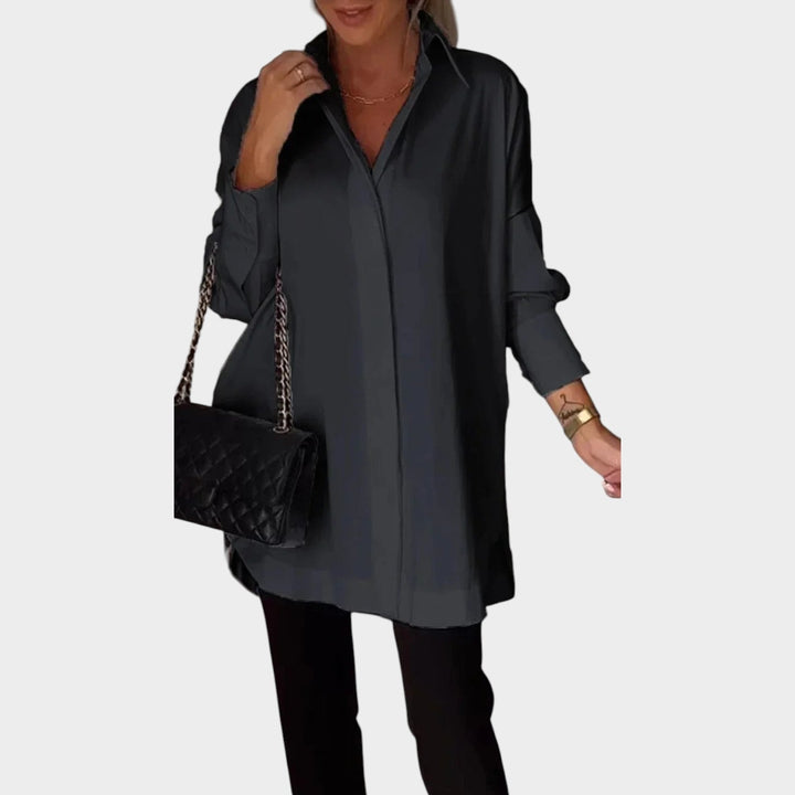 Oversized Classic Button-Up Shirt