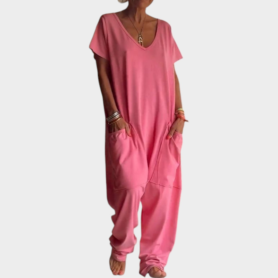 Casual Loose-Fit Jumpsuit
